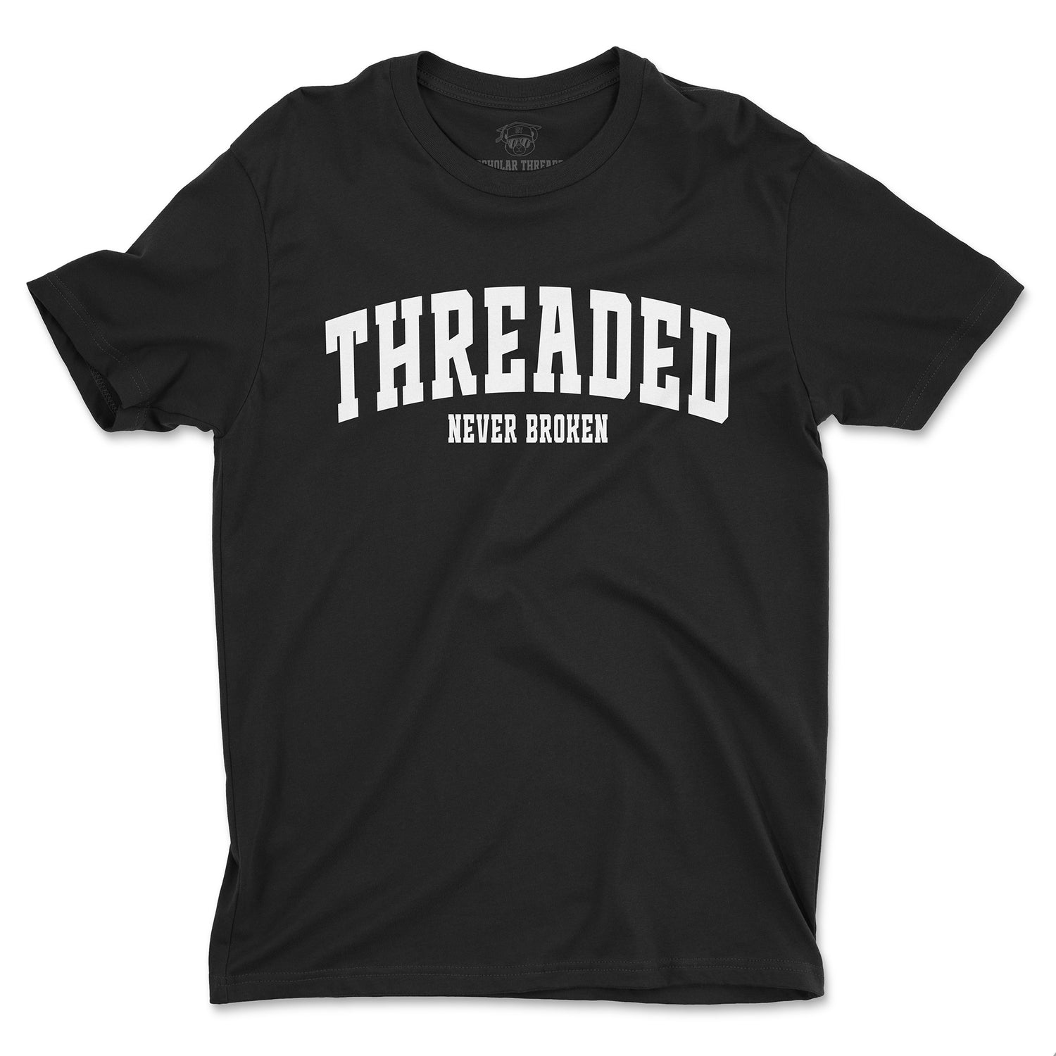 Threaded Tee - Black/White